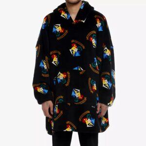 Harry Potter Hogwarts Crest Wearable Blanket Hoodie OSFM, NWT, Harry Potter